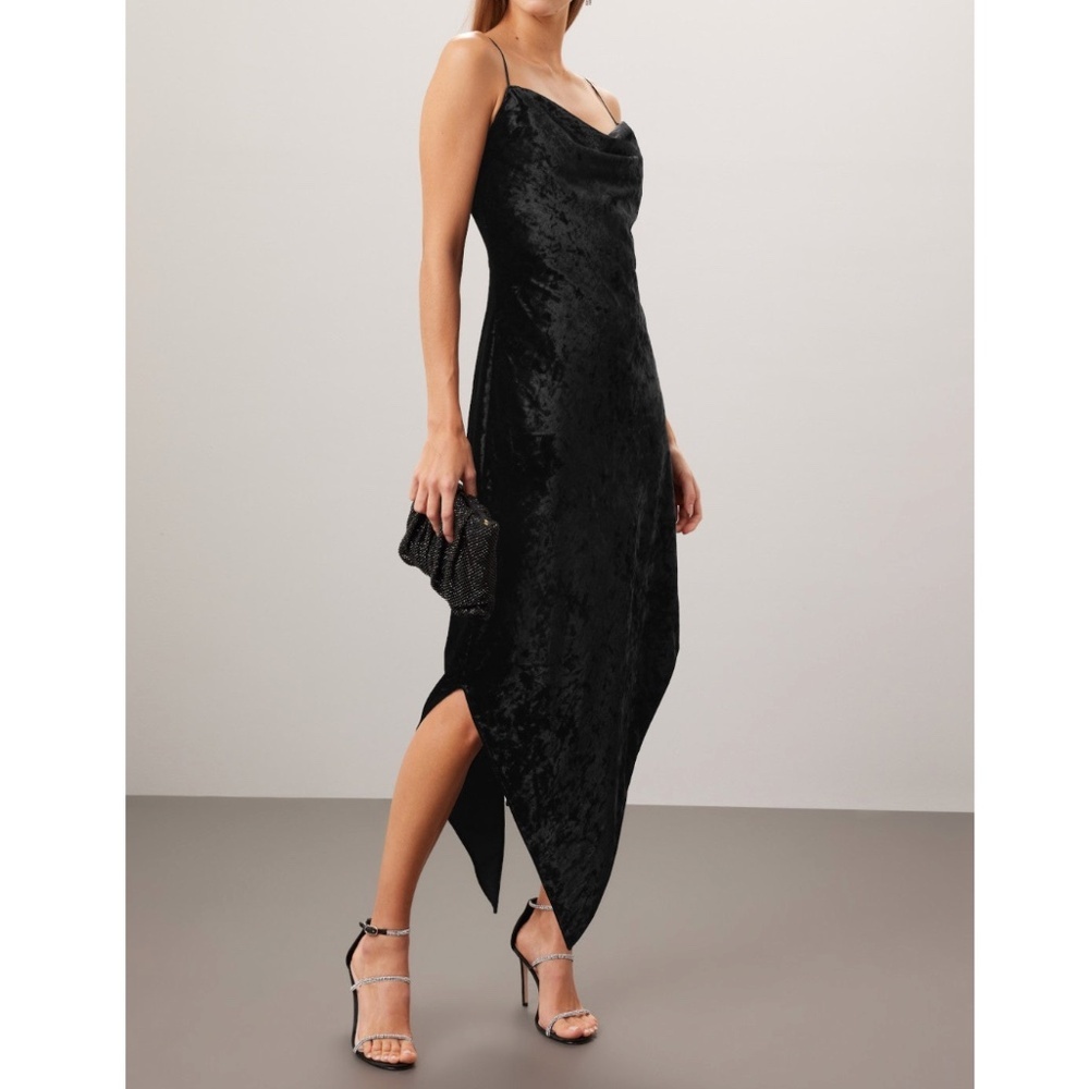 Obando Collective Velvet Maxi Dress Sz 14